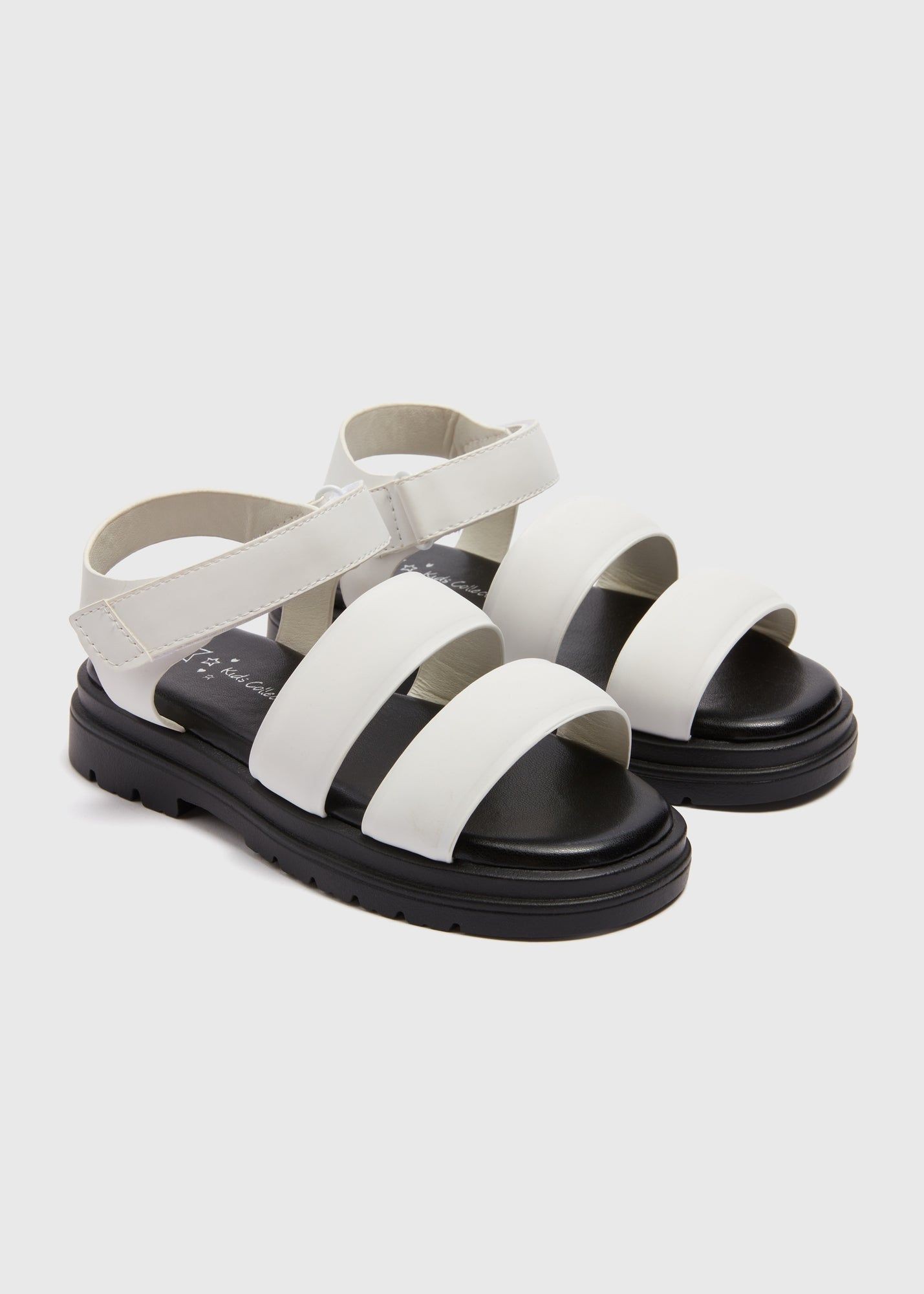 Buy Girls Chunky Sandals-White-4 Online in Jordan from Matalan