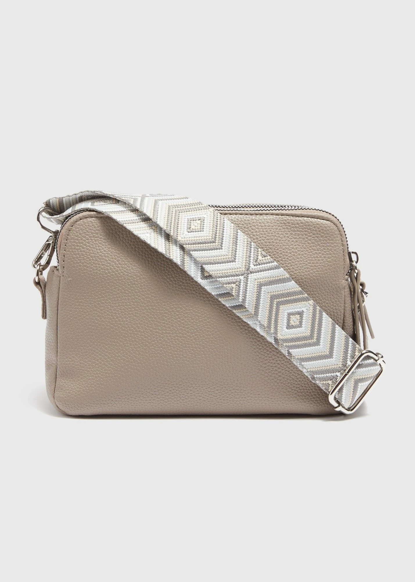 Buy Compartment Cross Body Bag-Beige Online in UAE from Matalan