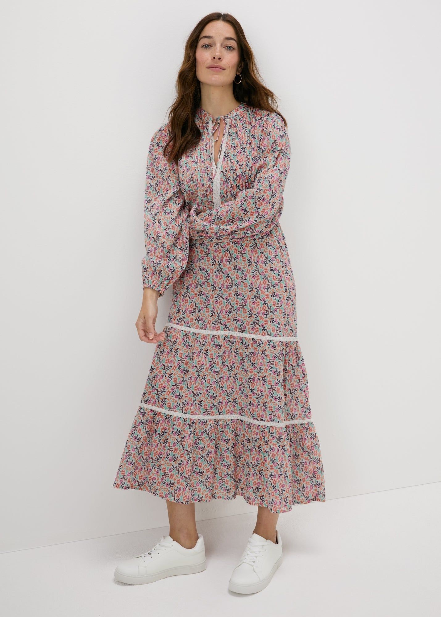 Midi Dress Soon Dresses Matalan Lace Trim Matalan Ladies Sun