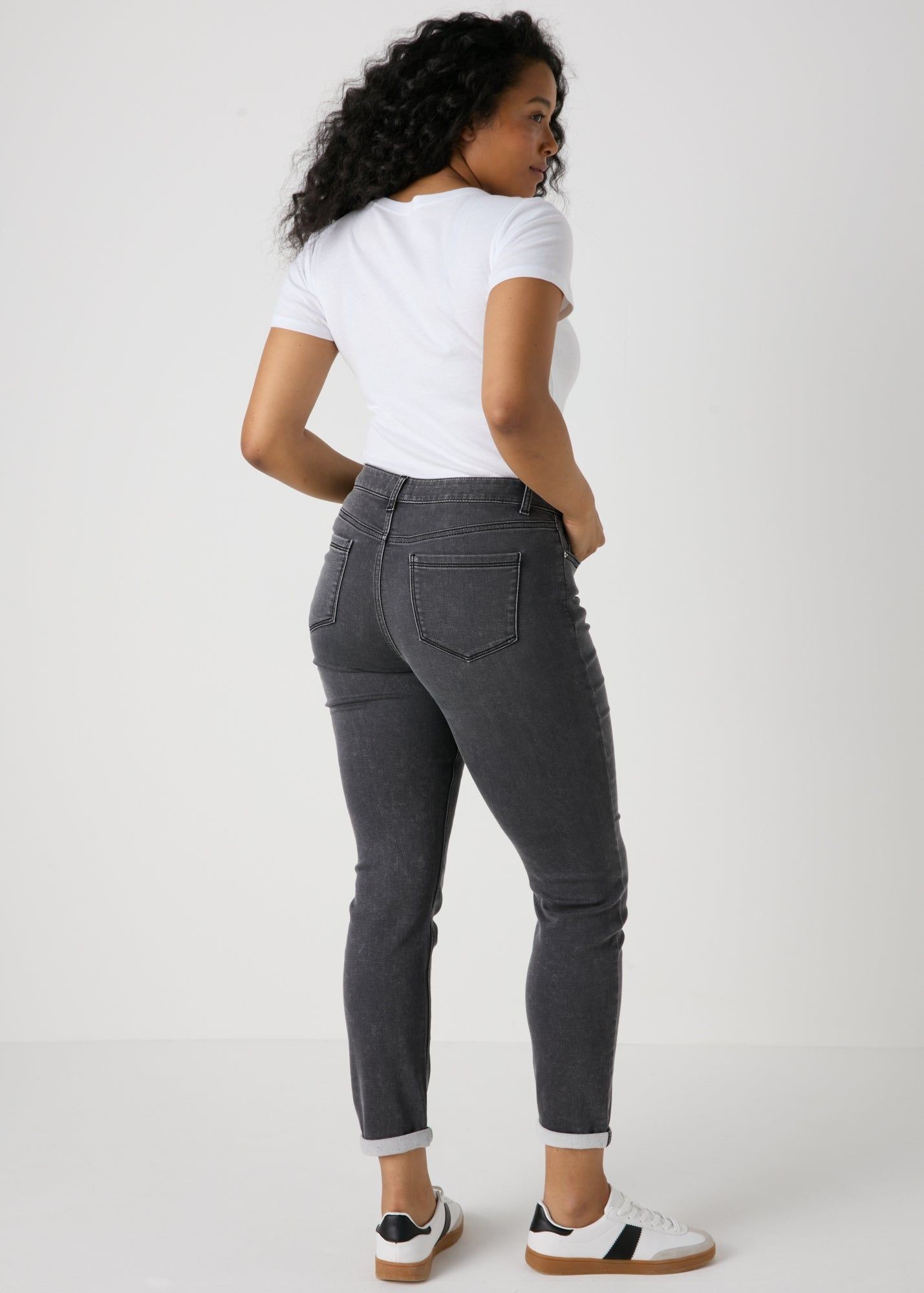 Buy Jolie Relaxed Skinny Jeans-Grey-12 Online in Jordan bfab