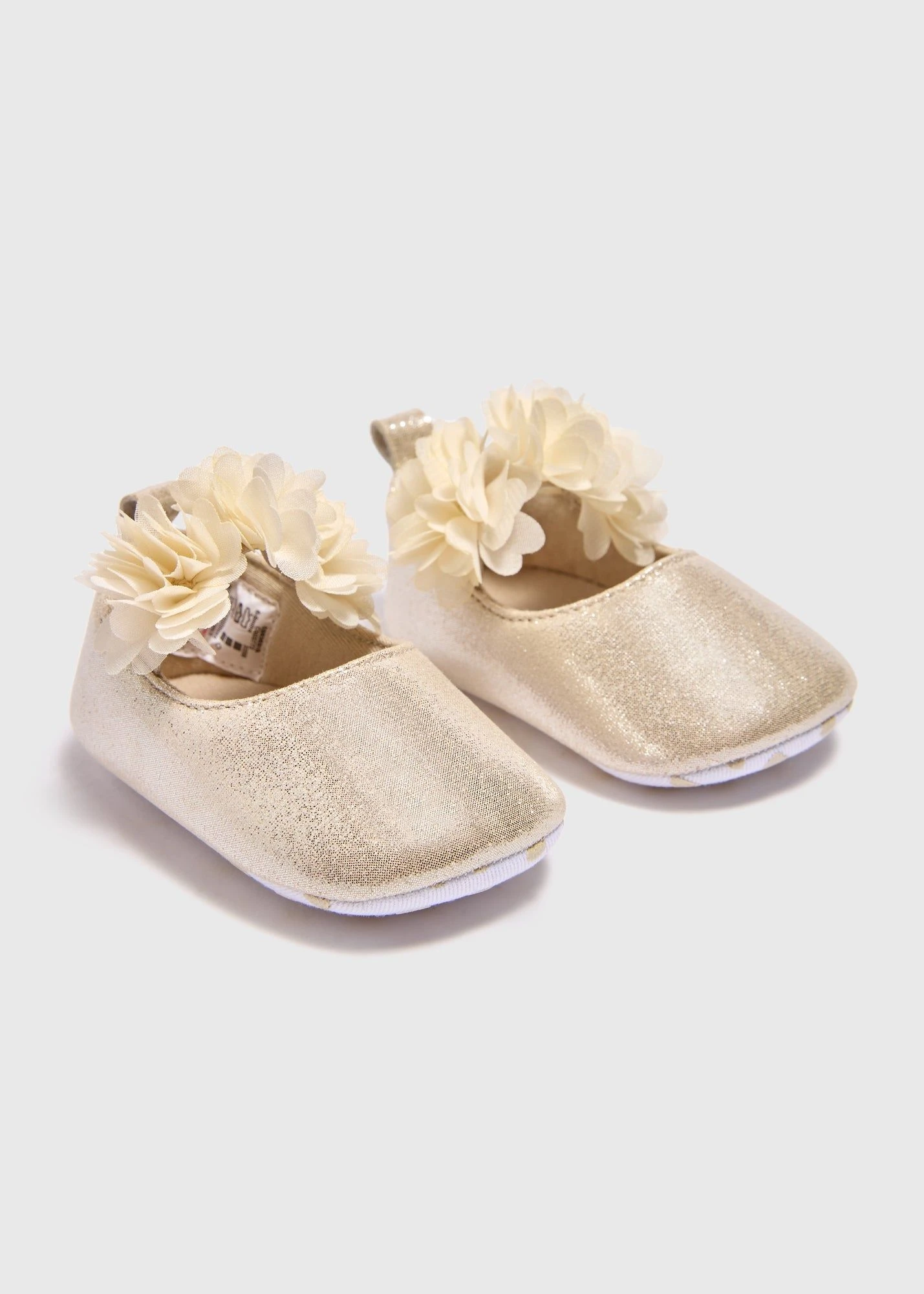 Buy Baby Flower Strap Ballet Soft Sole Shoes Online in UAE bfab