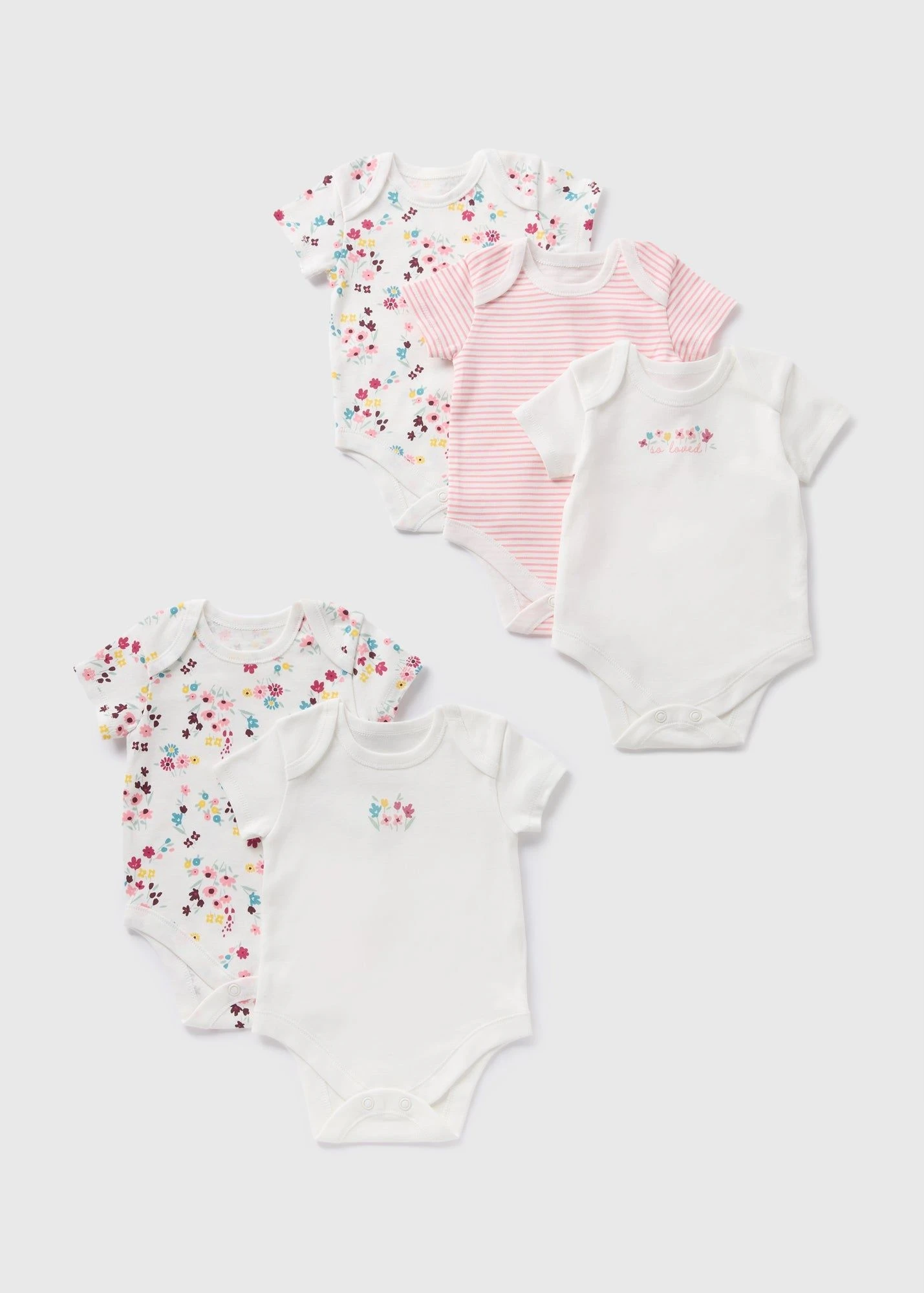 Girl Baby Bodysuits Online Buy Pack Baby Floral Bodysuits Online