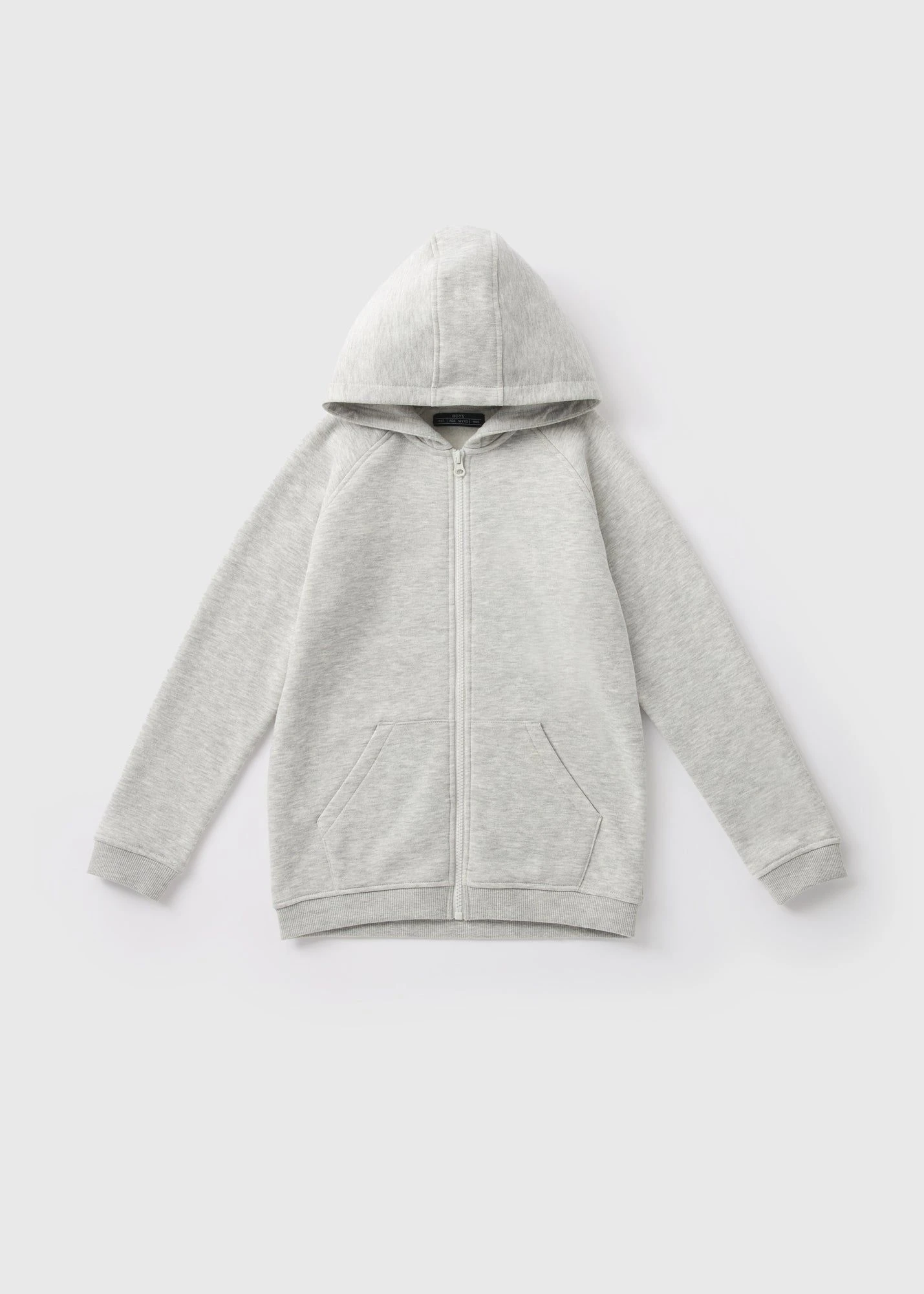 Buy Boys Zip Up Hoodie-Grey-12 Y Online in UAE from Matalan