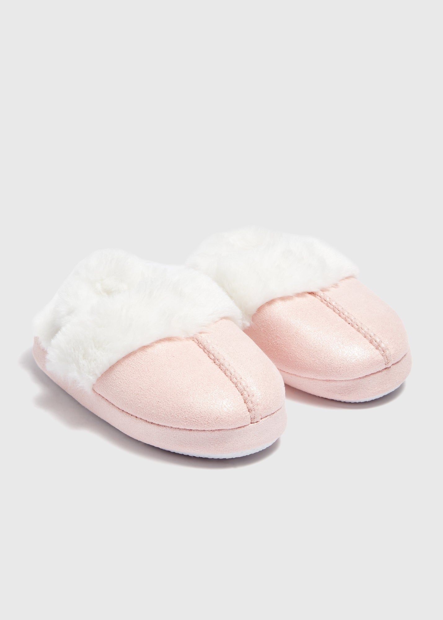 Pink Slippers Ladies Slippers Matalan Buy Girls Bow Mule Slippers