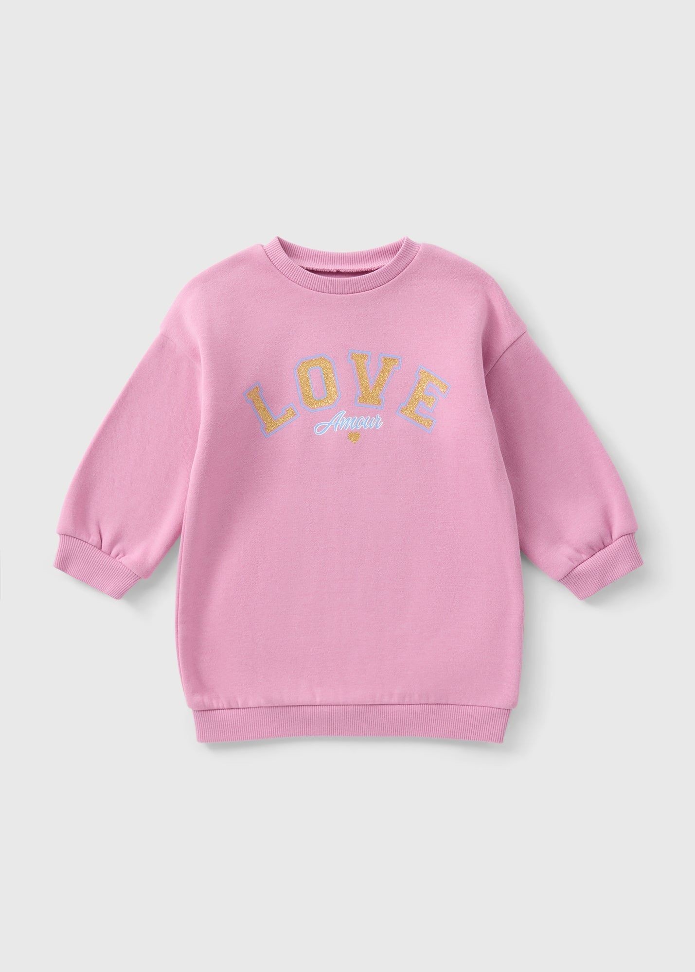 Buy Girls Love Sweater Dress-Pink-2 Y Online in UAE from Matalan