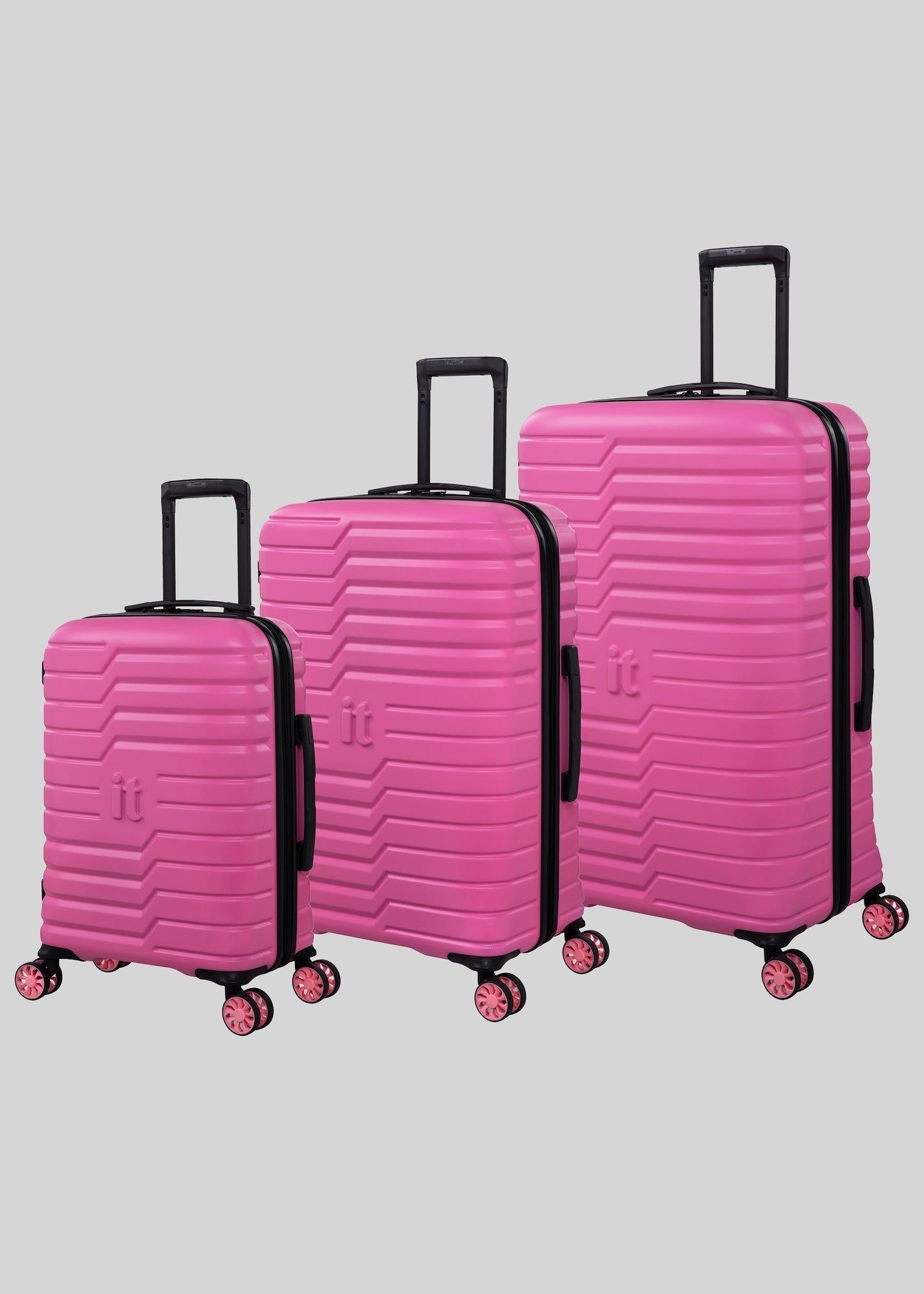 Buy IT Luggage Hard-shell Suitcase-Pink-M Online in Jordan from