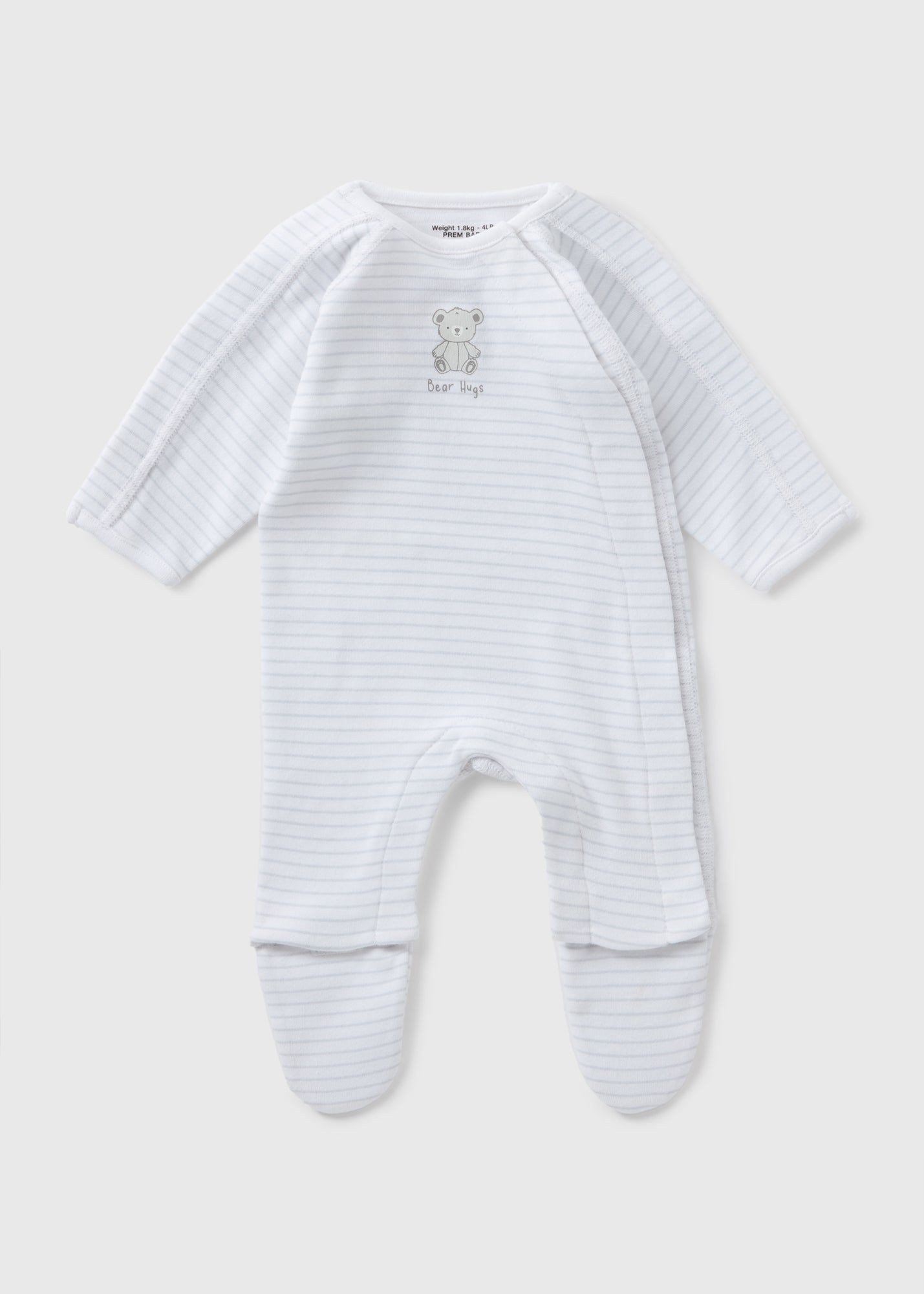 Buy Premature Baby Stripe Sleepsuit Online in Qatar from Matalan
