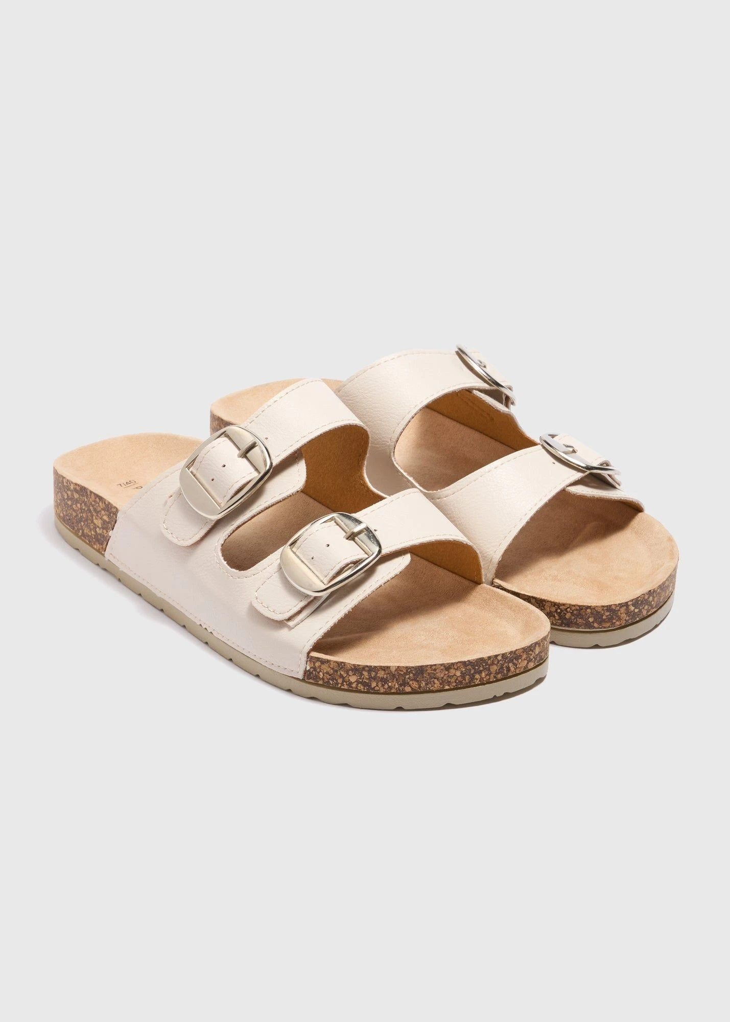 Buy Double Buckle Footbed Sandals Online in UAE from Matalan