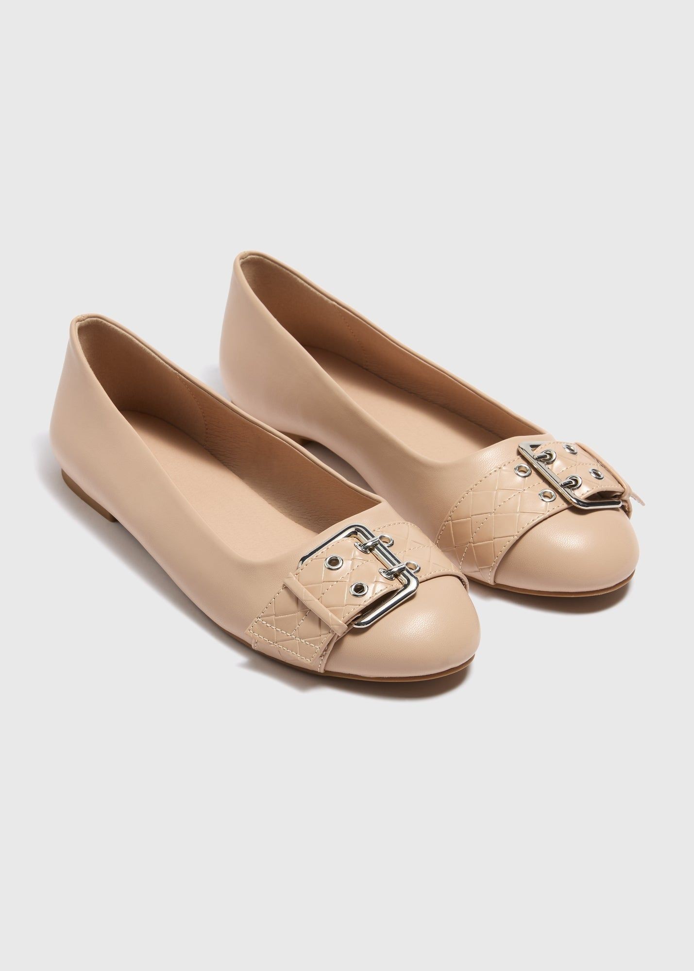 Buy Buckle Detail Ballet Shoes Online in UAE from Matalan