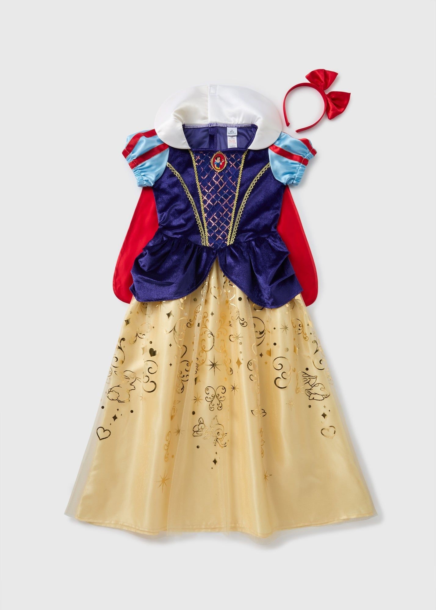 matalan princess dress Disney Princess Girls White Sleeveless Dress (2-8yrs) - 7-8 Yrs