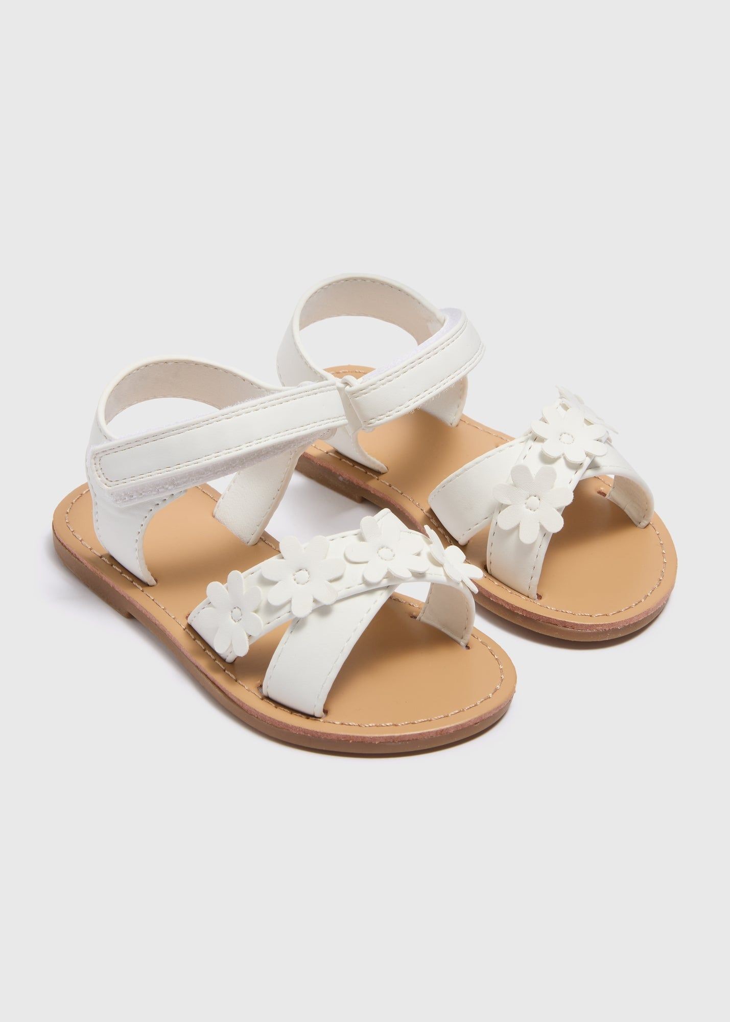 Buy Girls Floral Sandals-White-22 Online in Saudi Arabia from Matalan