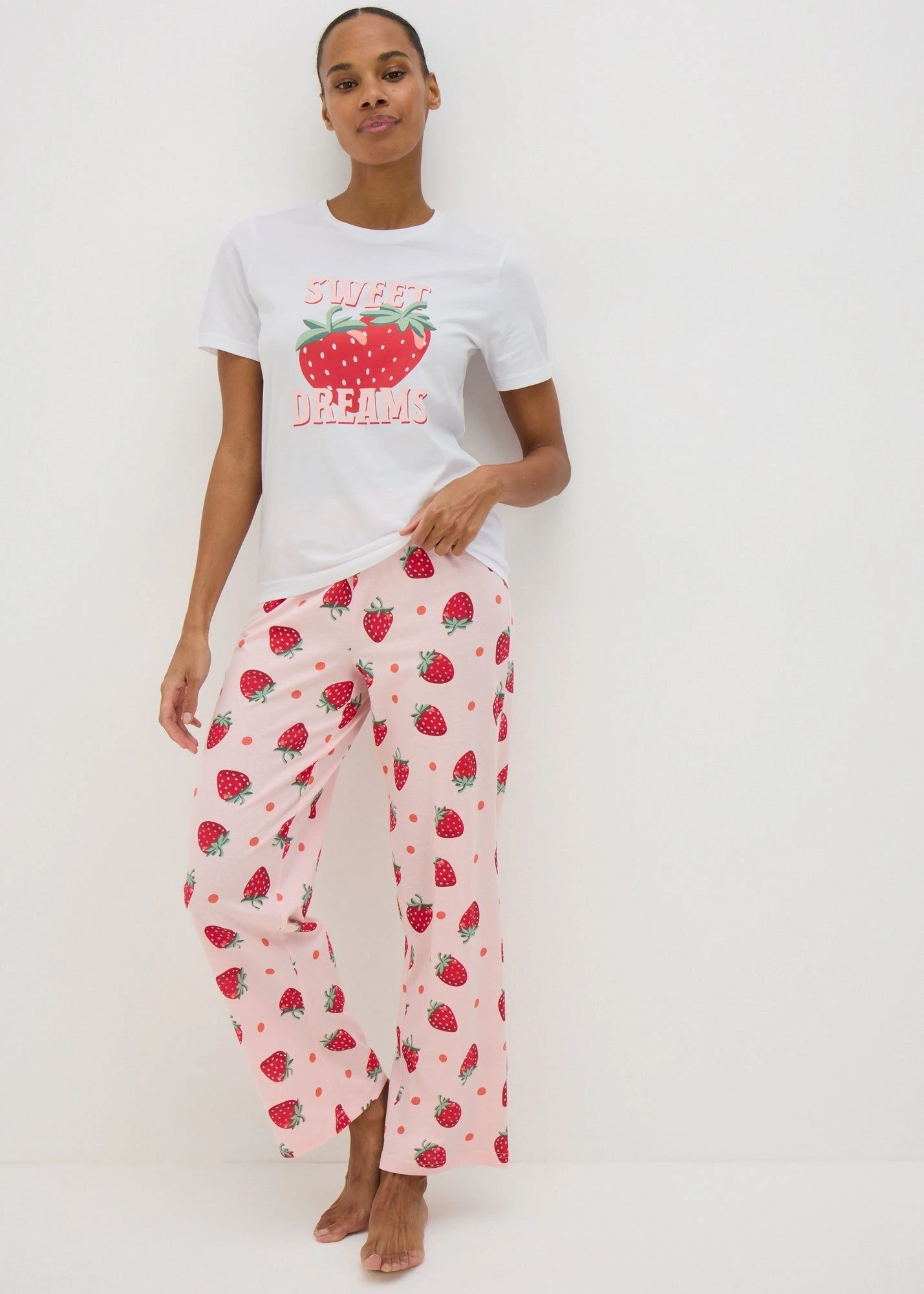 Pajama Set Sweet Dreams Night Suit Buy Strawberry Sweet Dreams
