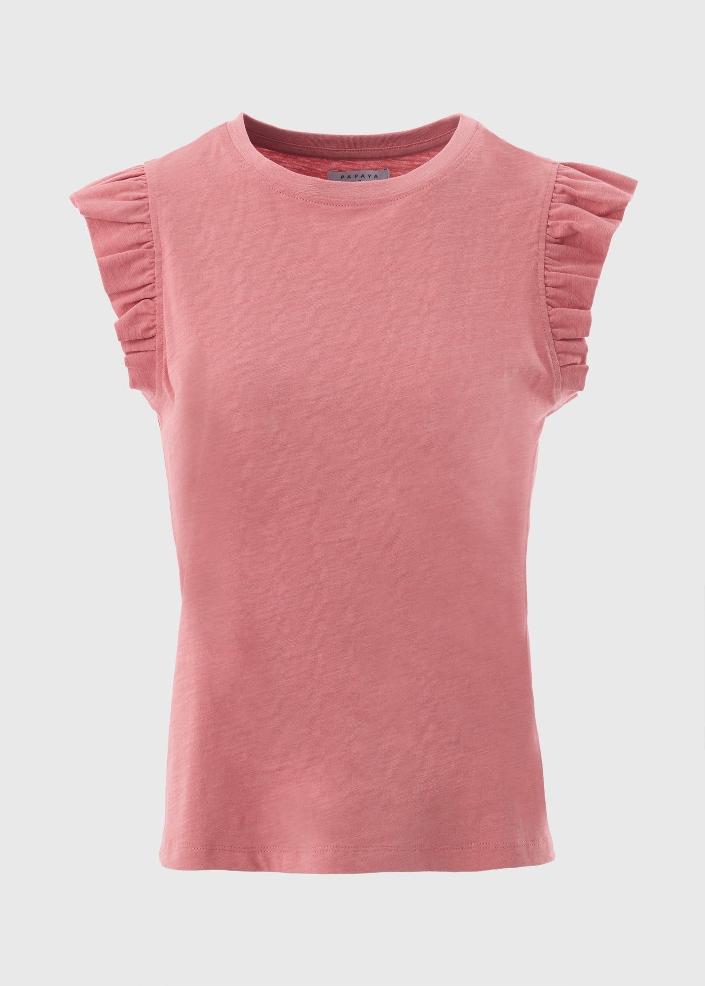 اشتر بلوزة بدون أكمام الكشكشة وردي 10 في الأردن من ماتالان