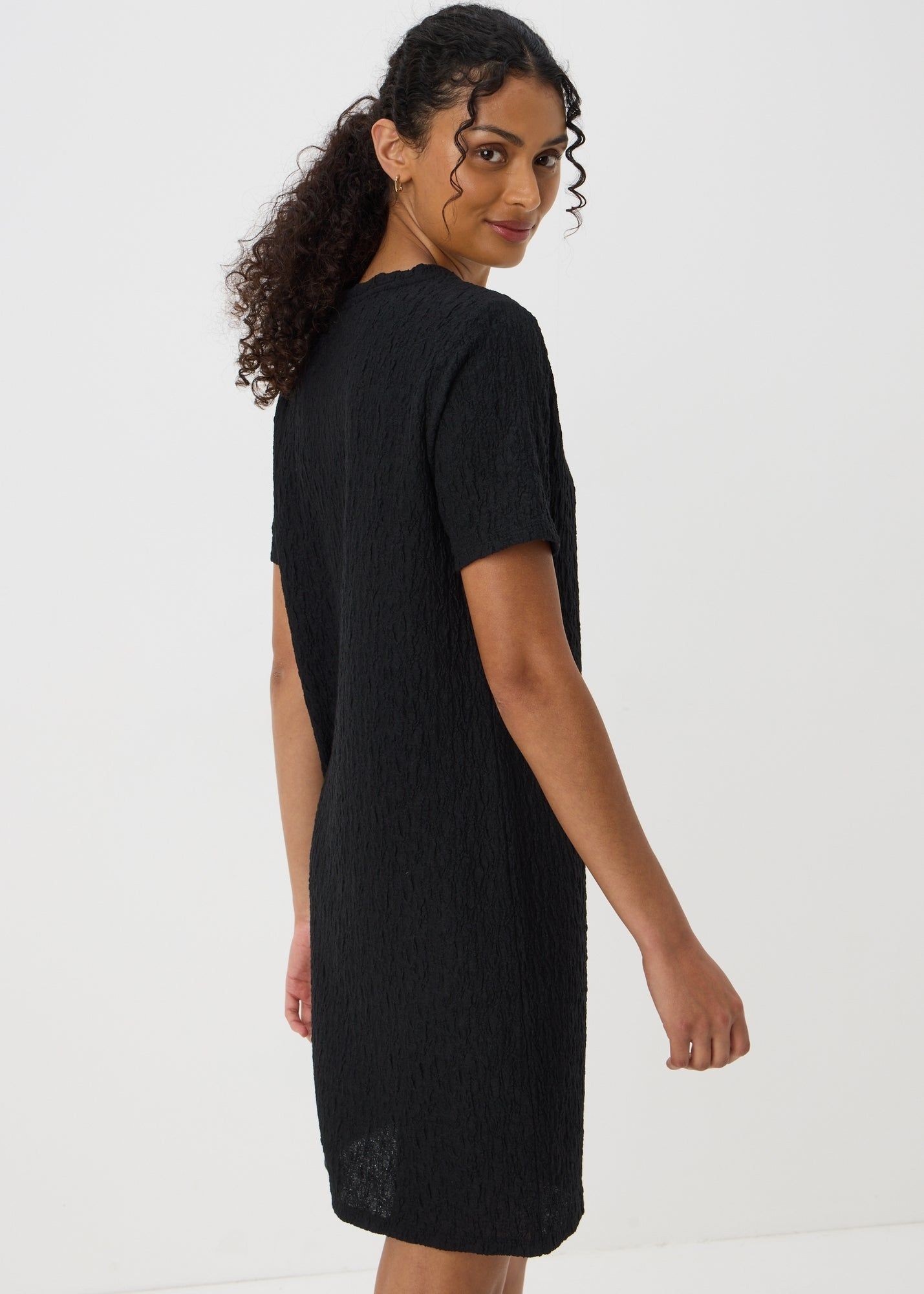 matalan t shirt dress Black Jersey T-Shirt Dress - S