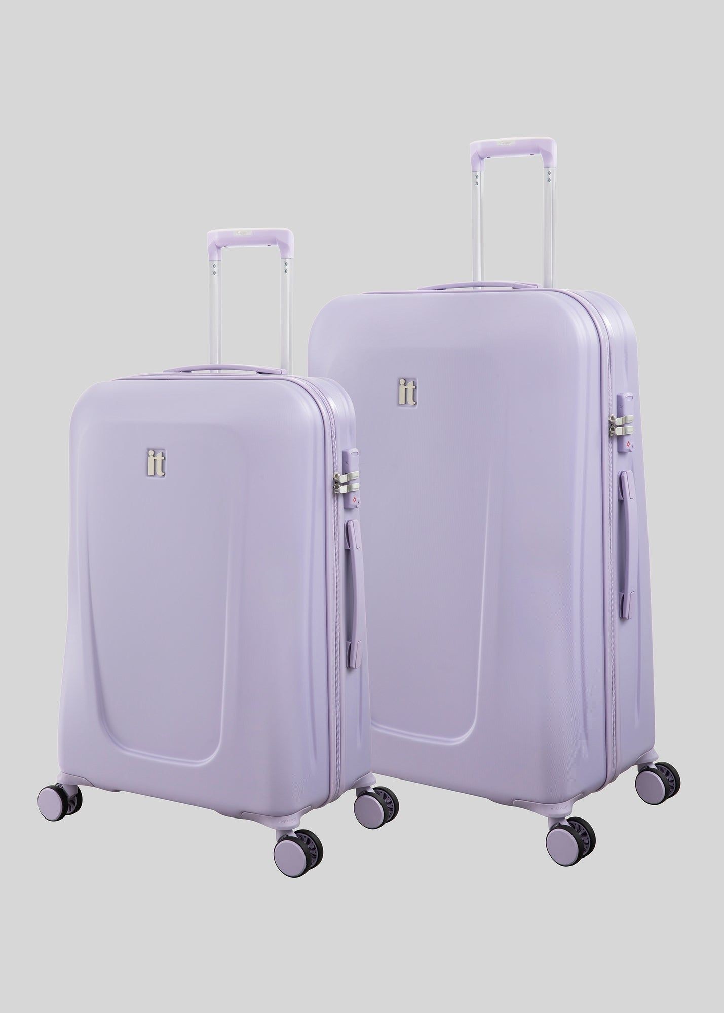 Purple Matalan Cabin Case Buy IT Luggage Hard Suitcase-Purple-L