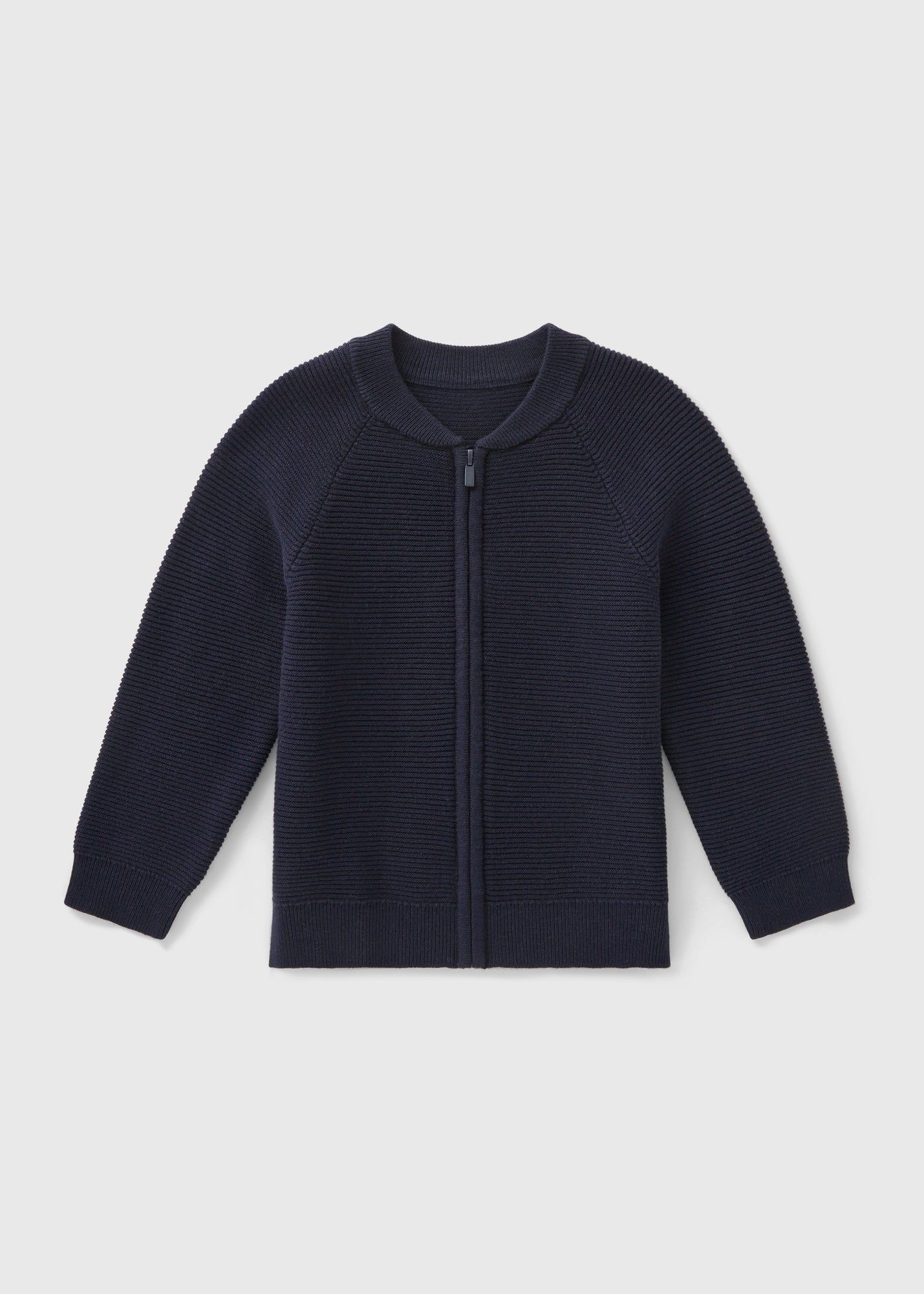 Buy Boys Knitted Bomber Cardigan-Navy-3 Y Online in Bahrain