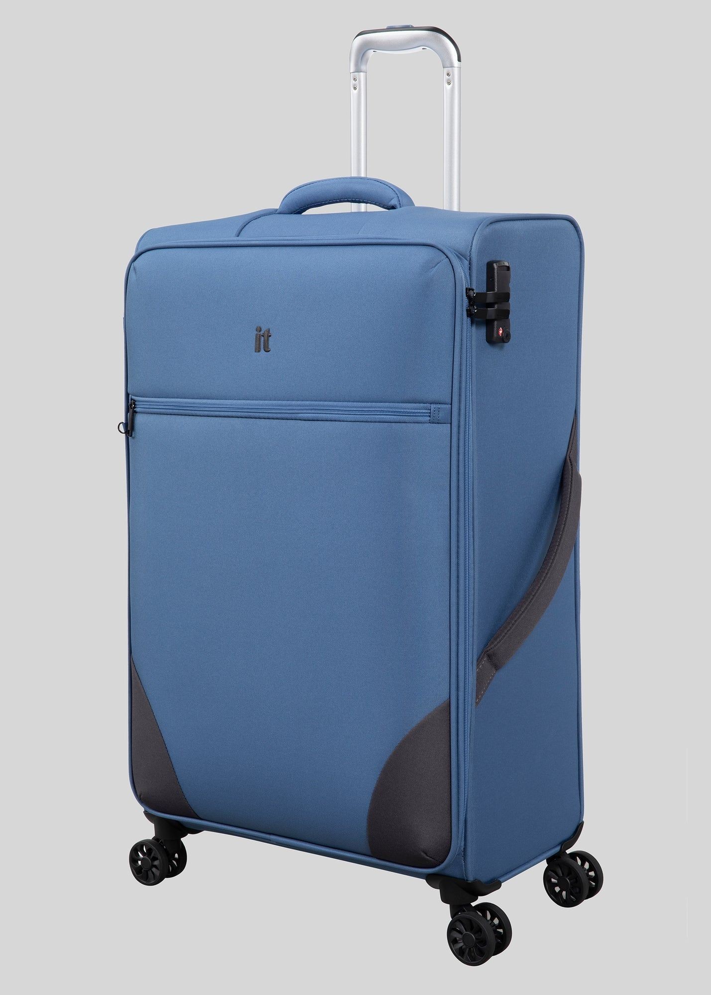 Buy It Luggage Soft Suitcase-Blue-Cabin Online in UAE from Matalan