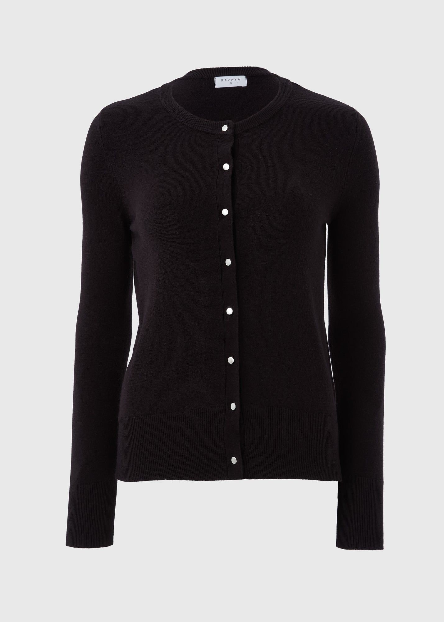 Buy Button Soft Cardigan-Black-22 Online in Qatar bfab