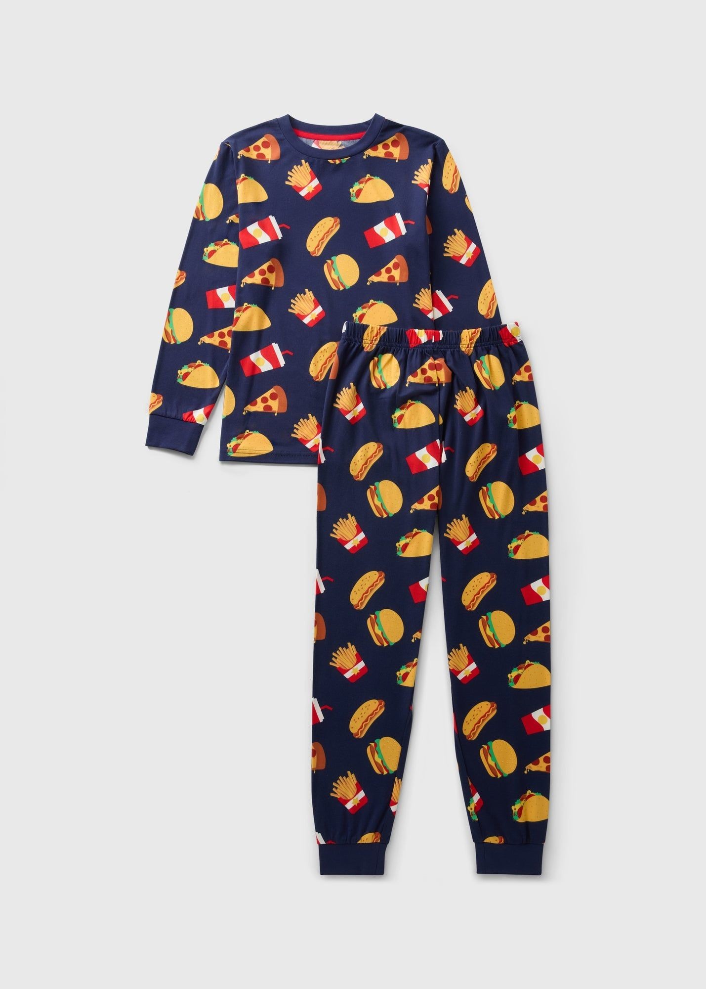 Kids Pajamas Food Pajama Pants Cocktail Pajamas Set Food Pjs Food