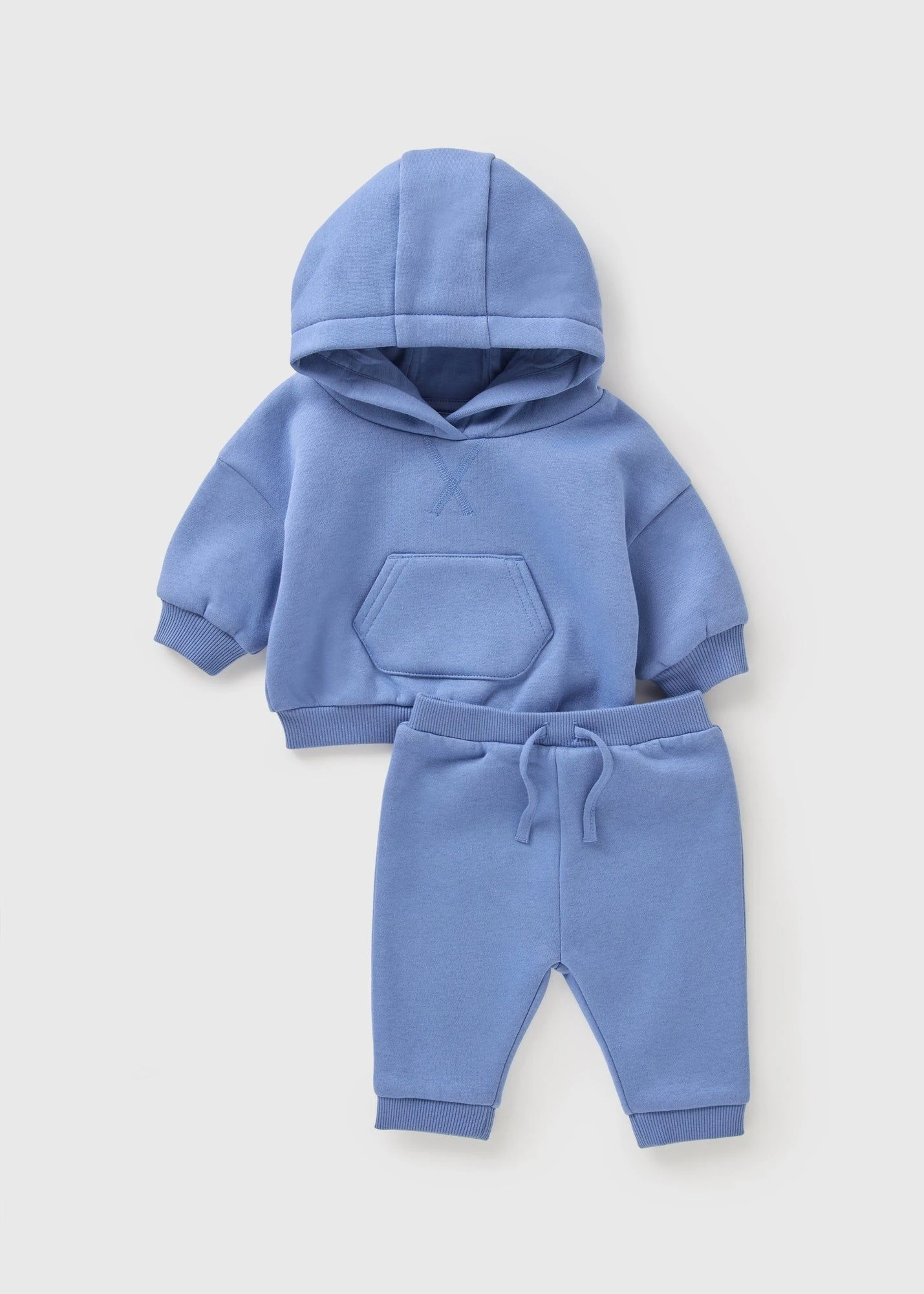 Buy Baby Mid Hoodie Jogging Bottoms Set-Blue-18 23 M Online in
