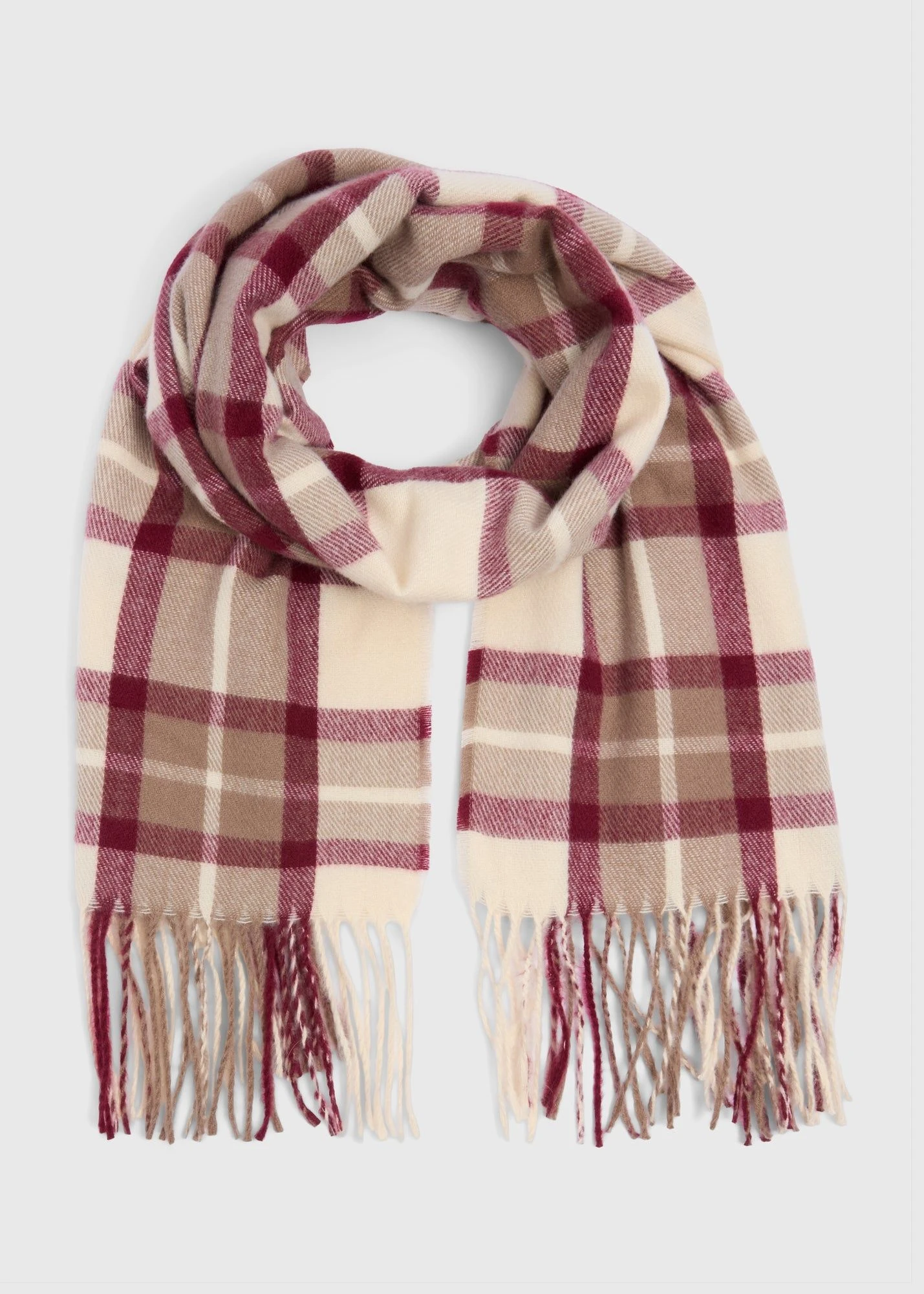 Buy Check Mid Length Scarf Online in Jordan bfab
