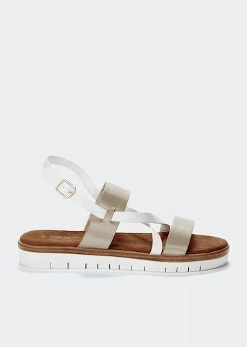 Buy Soleflex Multi Strap Sandals White Online in Bahrain bfab