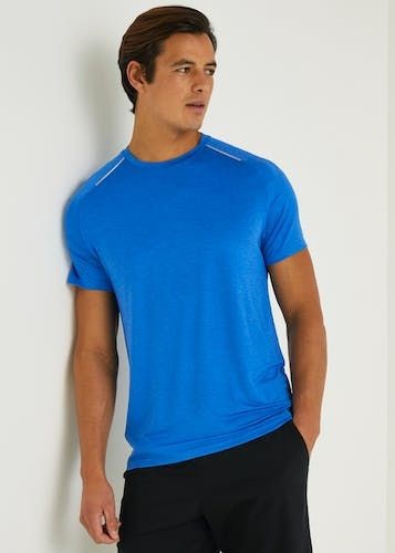 Buy Souluxe Cobalt Blue Essential Sports T-Shirt in Oman - bfab