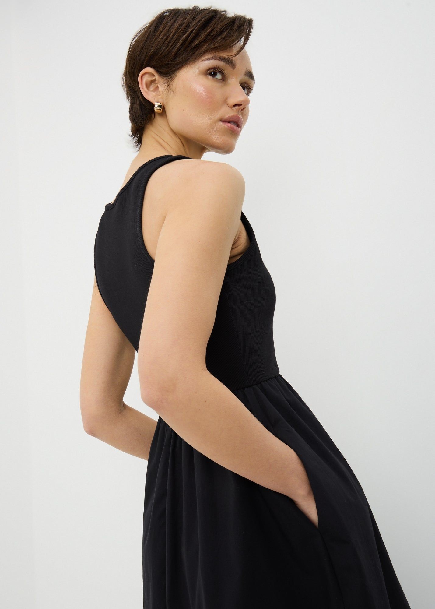 Buy 2 in 1 Midi Dress-Black-14 Online in UAE from Matalan Buy 2 in 1 Midi Dress-Black-14 Online in UAE from Matalan