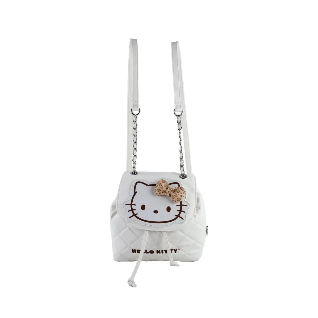 hello kitty leopard print backpack Kitty Hello And Laughter Evitas imported BACKPACK Check out the cutest range