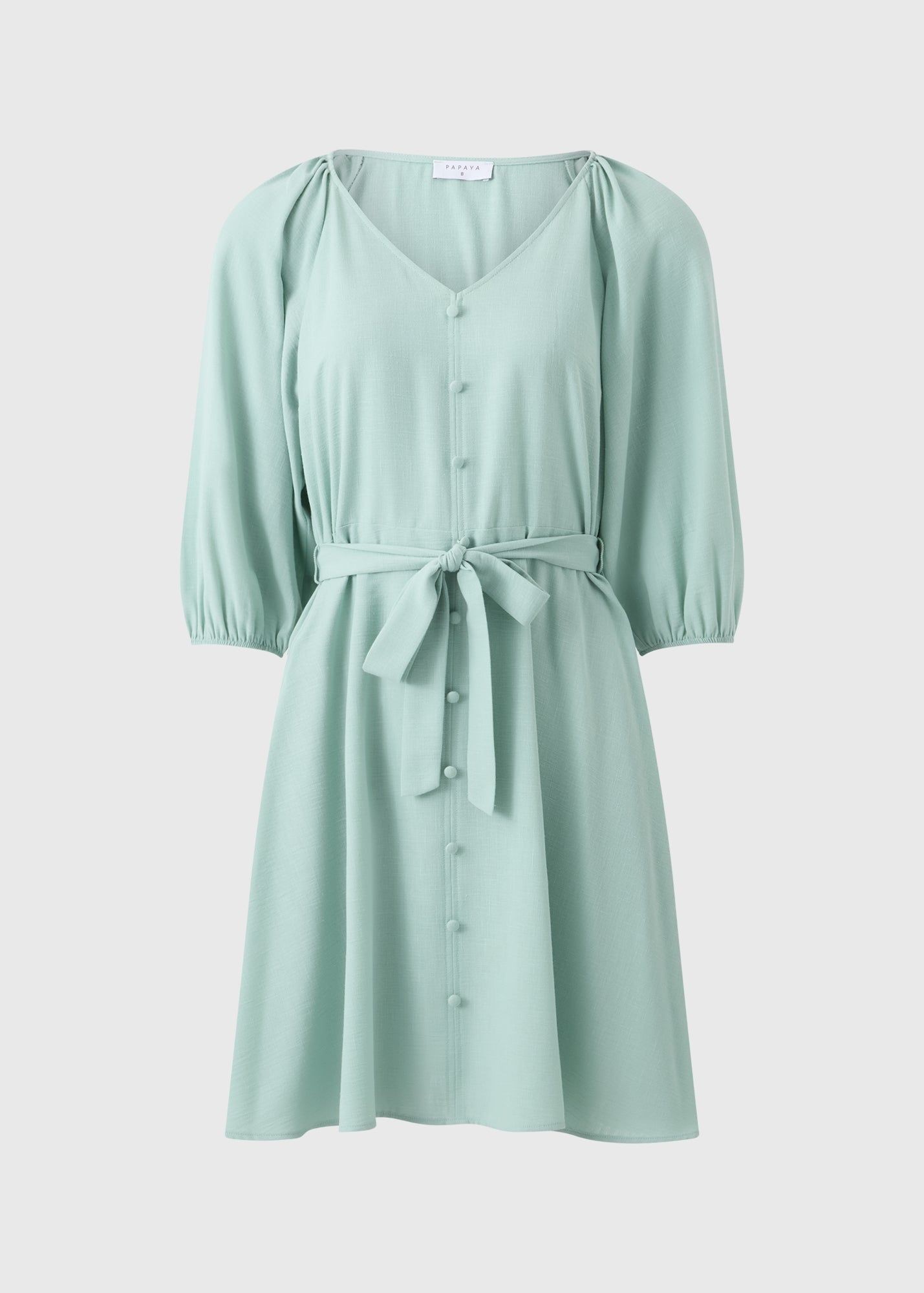Buy Belted Mini Dress-Green-22 Online in Oman - bfab Buy Belted Mini Dress-Green-22 Online in Oman - bfab