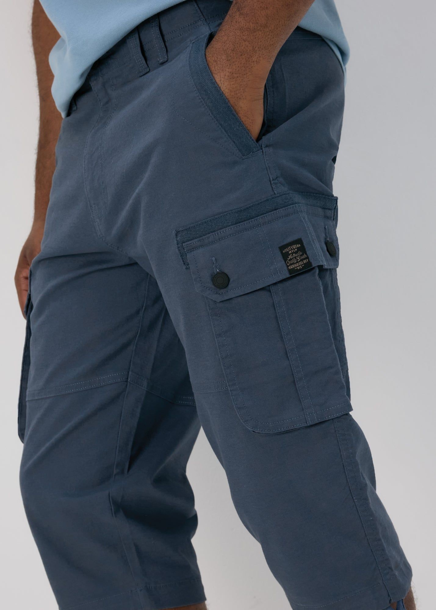Buy 3/4 length Cargo Shorts-Navy-30 Online in Jordan bfab